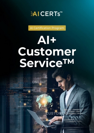 Unlock Your Career with AI Customer Service Certification – Shop Today!