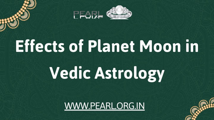 effects of planet moon in vedic astrology