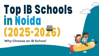 Top IB Schools in Noida  (2025-2026)