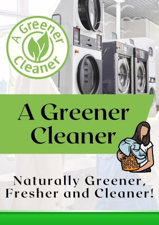 Best Dry Cleaner Near Me - A Greener Cleaner