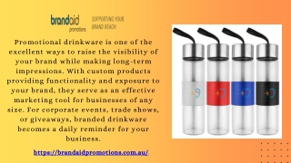 Promotional Drinkware: The Ultimate Branding Solution