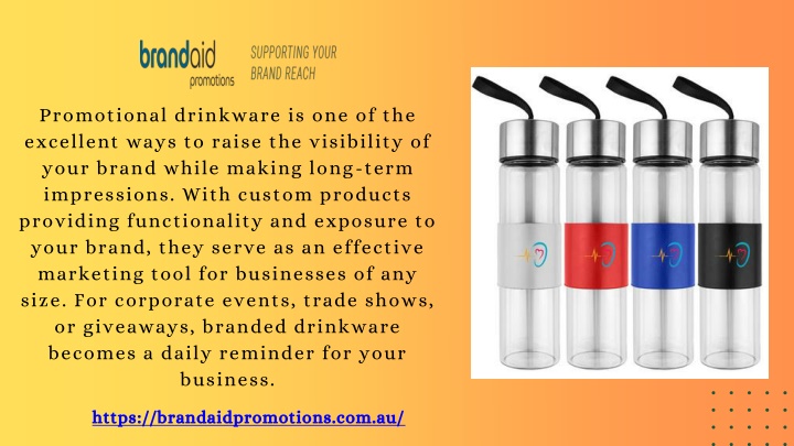 promotional drinkware is one of the excellent