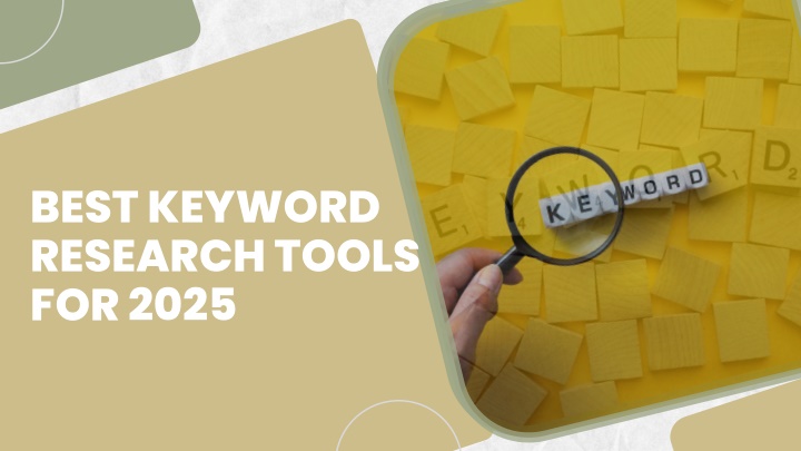 best keyword research tools for 2025