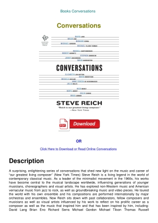 Books Conversations