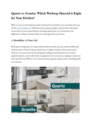 Quartz vs. Granite_ Which Worktop Material is Right for Your Kitchen_