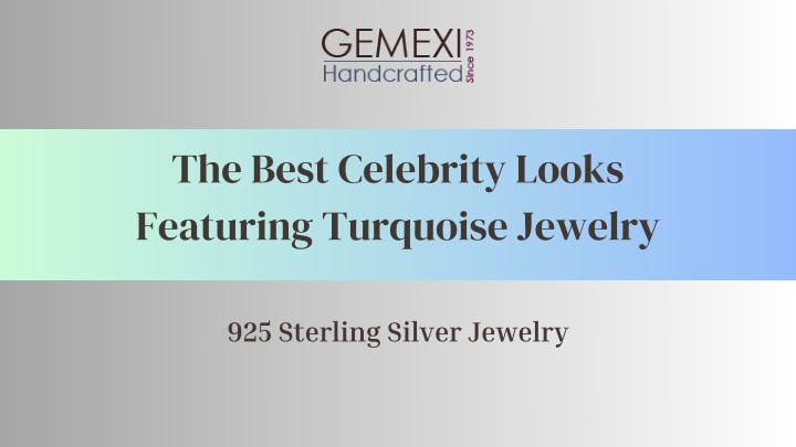 the best celebrity looks featuring turquoise