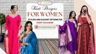 Kurti Designs for Women Stylish and Elegant Options for Every Occasion