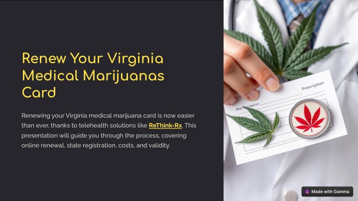 renew your virginia medical marijuanas card