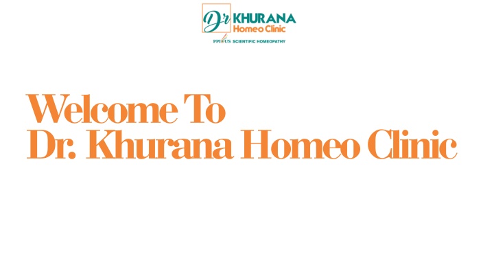 welcome to dr khurana homeo clinic