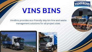 Skip Bin Hire Cranbourne  | Vinsbins