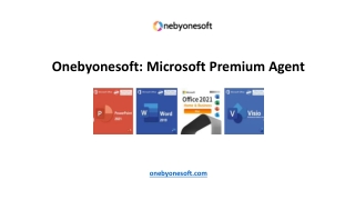onebyonesoft microsoft premium agent onebyonesoft