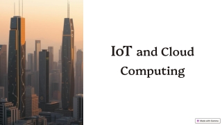 iot and cloud computing