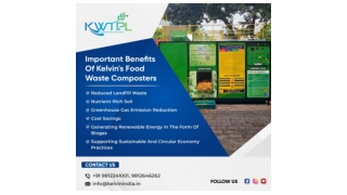 OWC Composting  Machines By Kelvin Water Technologies