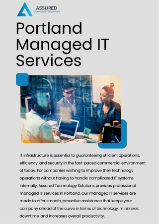 portland managed it services