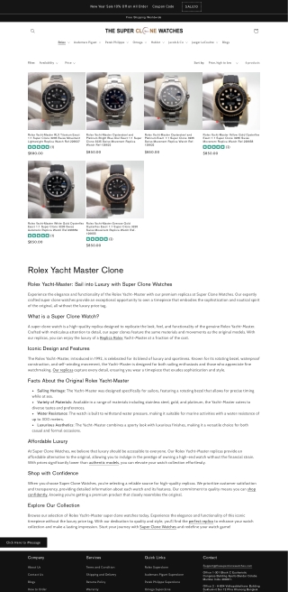 Rolex Yacht-Master Super Clone The Ideal Choice for Luxury on a Budget