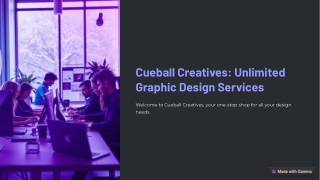 Cueball Creatives Unlimited Graphic Design Services