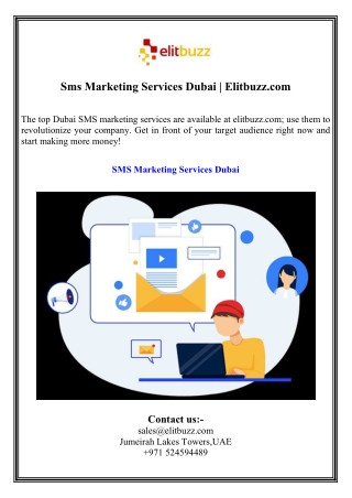 Sms Marketing Services Dubai  Elitbuzz.com