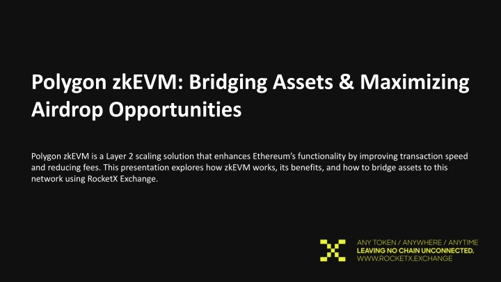 polygon zkevm bridging assets maximizing airdrop