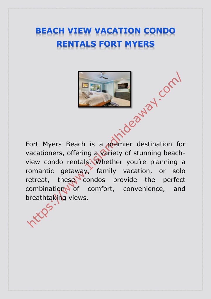 fort myers beach is a premier destination