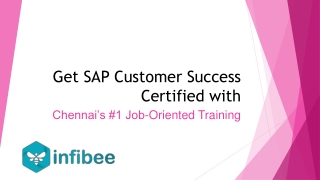 Best SAP Customer Success Training in Chennai