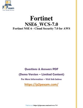 fortinet nse6 wcs 7 0 fortinet nse 6 cloud