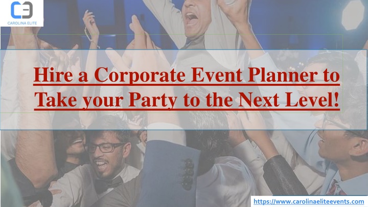 hire a corporate event planner to take your party to the next level