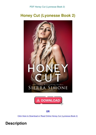 PDF Honey Cut (Lyonesse Book 2)