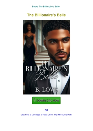 Books The Billionaire's Belle