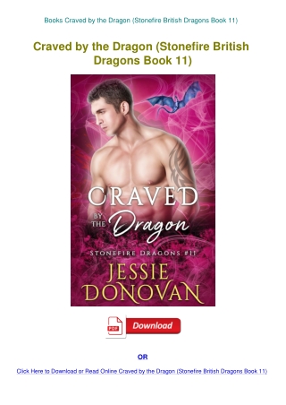 Books Craved by the Dragon (Stonefire British Dragons Book 11)