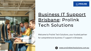 Affordable and Reliable Business IT Support in Brisbane for Small Businesses
