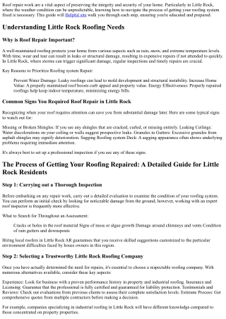 roof repair work are a vital aspect of preserving