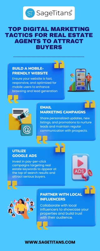 Top Digital Marketing Tactics for Real Estate Agents to Attract Buyers