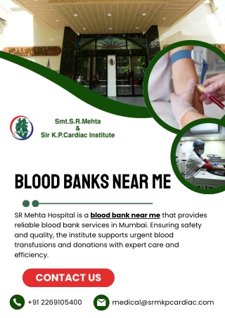 Blood Banks Near Me