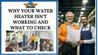 Why Your Water Heater Isn't Working and What to Check