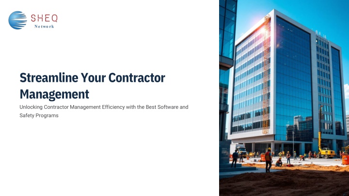 streamline your contractor management unlocking