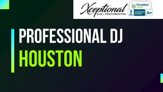 Wedding Disk Jockey Houston