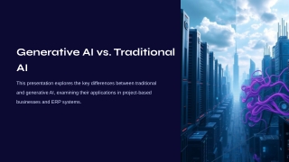 generative ai vs traditional ai