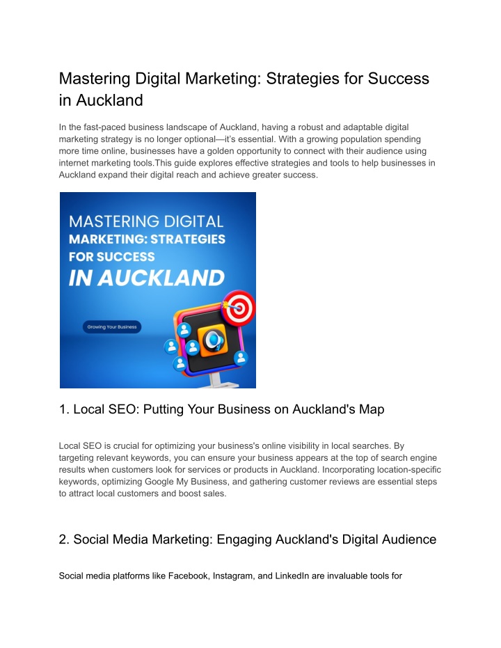 mastering digital marketing strategies