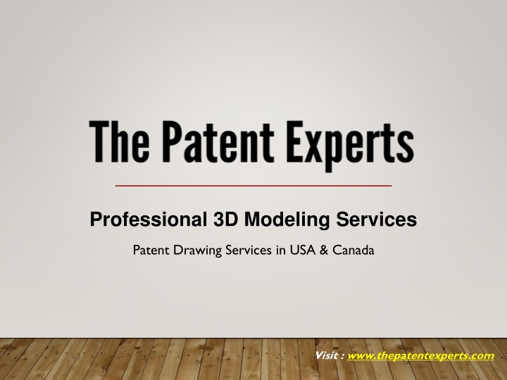 professional 3d modeling services