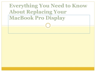 Everything You Need to Know About Replacing Your