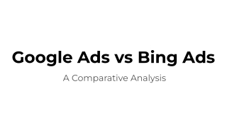 google ads vs bing ads