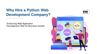 Why Hire a Python Web Development Company?