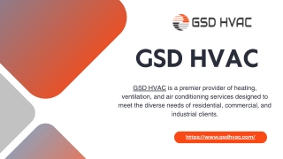 GSD HVAC Chiller Maintenance Services