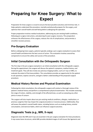 Preparing for Knee Surgery_ What to Expect (1)
