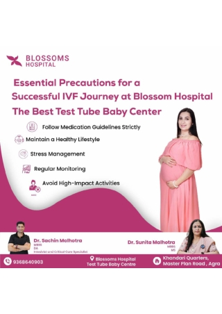 Essential IVF Precautions at Blossoms Hospital
