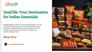 Wholesale Indian Grocery: Stock Up with DesiClik