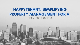 happytenant simplifying property management