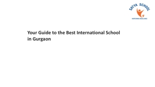 Your Guide to the Best International School in Gurgaon