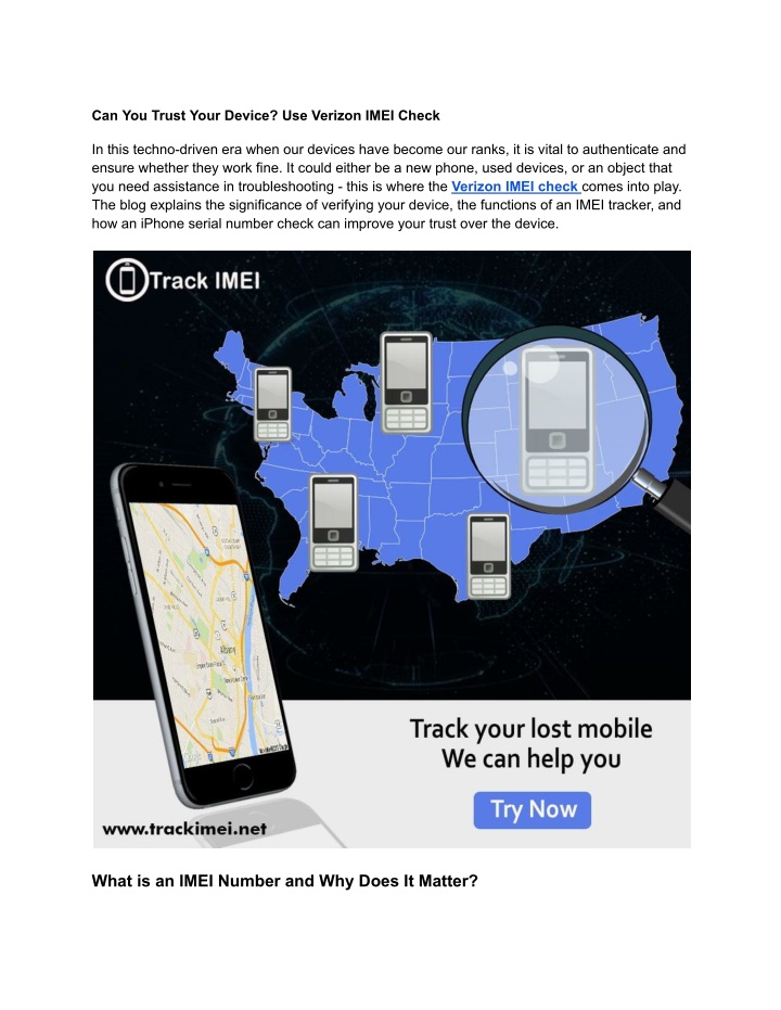 can you trust your device use verizon imei check