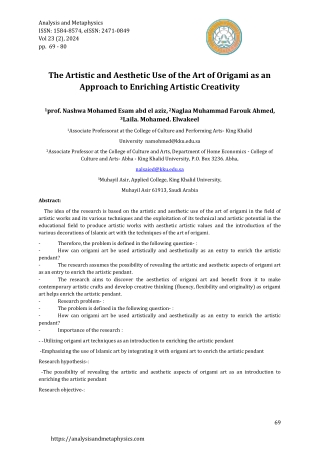 analysis and metaphysics issn 1584 8574 eissn